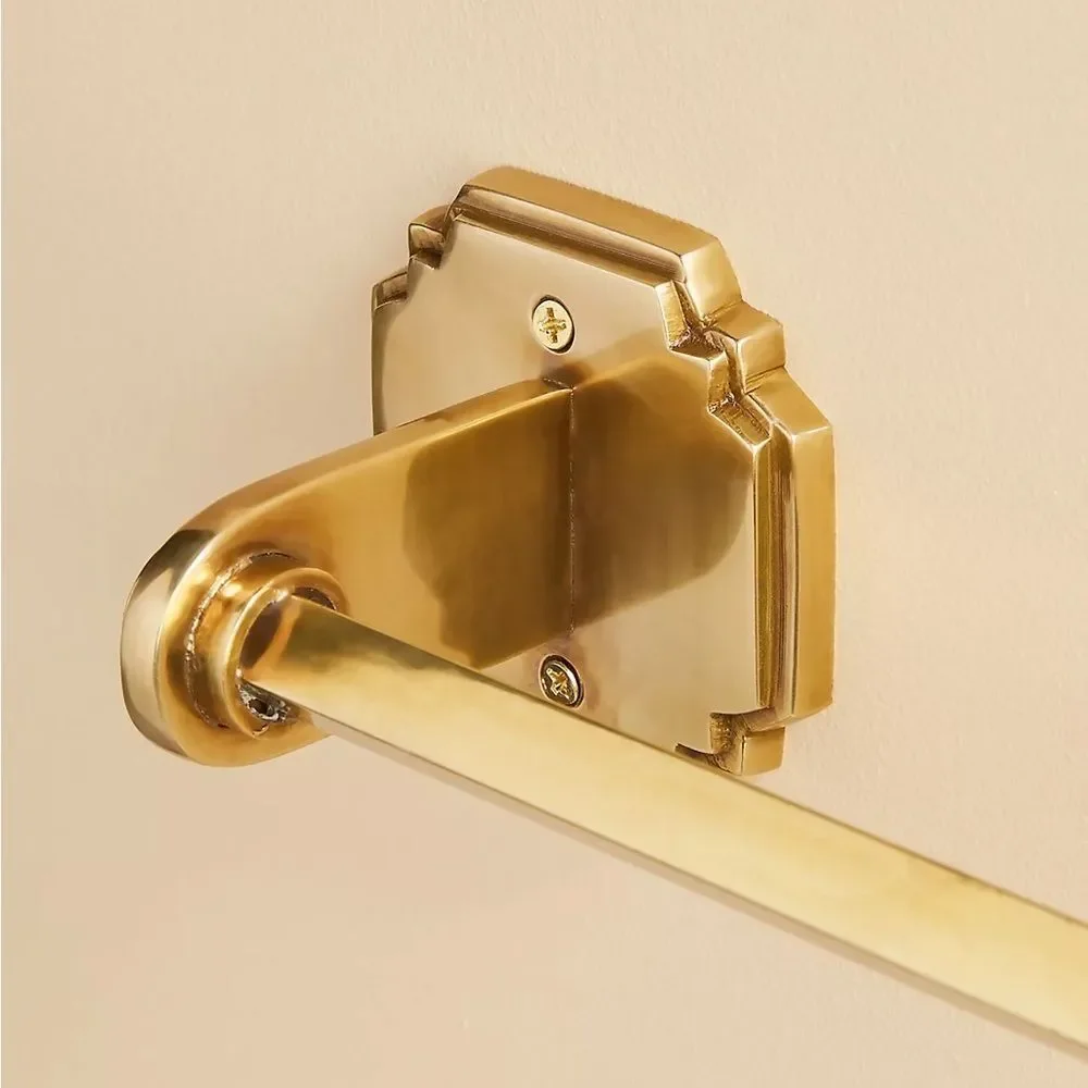 New Anthropologie Raina Brass Towel Bar